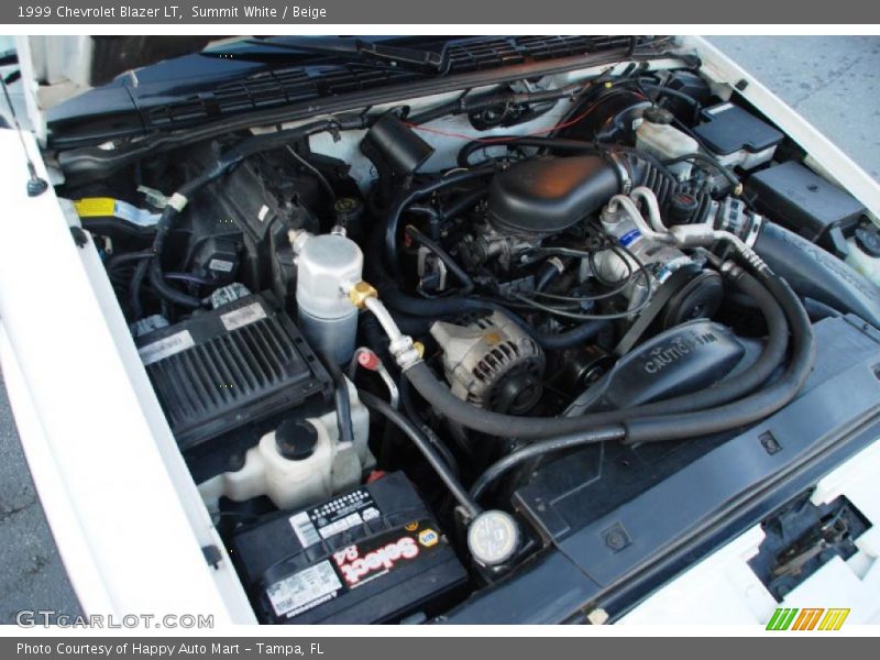 Summit White / Beige 1999 Chevrolet Blazer LT