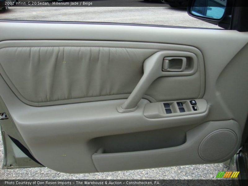 Millenium Jade / Beige 2002 Infiniti G 20 Sedan