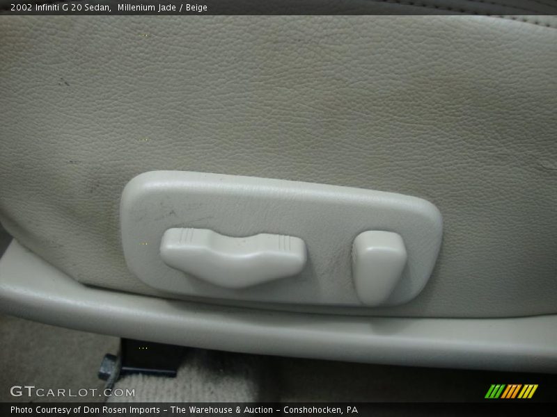 Millenium Jade / Beige 2002 Infiniti G 20 Sedan
