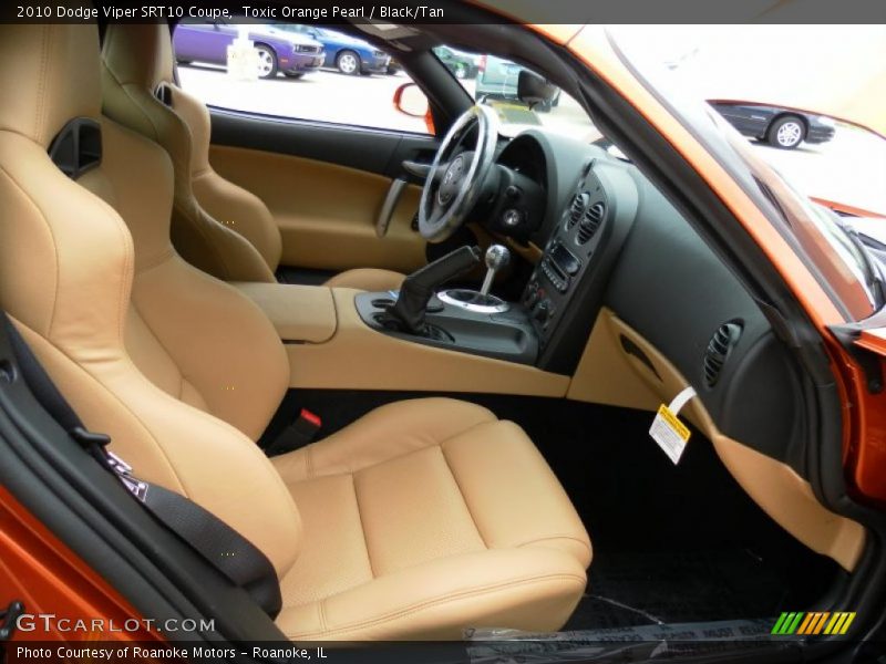 Toxic Orange Pearl / Black/Tan 2010 Dodge Viper SRT10 Coupe
