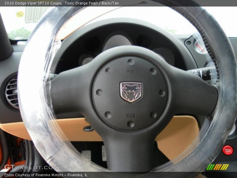 Toxic Orange Pearl / Black/Tan 2010 Dodge Viper SRT10 Coupe