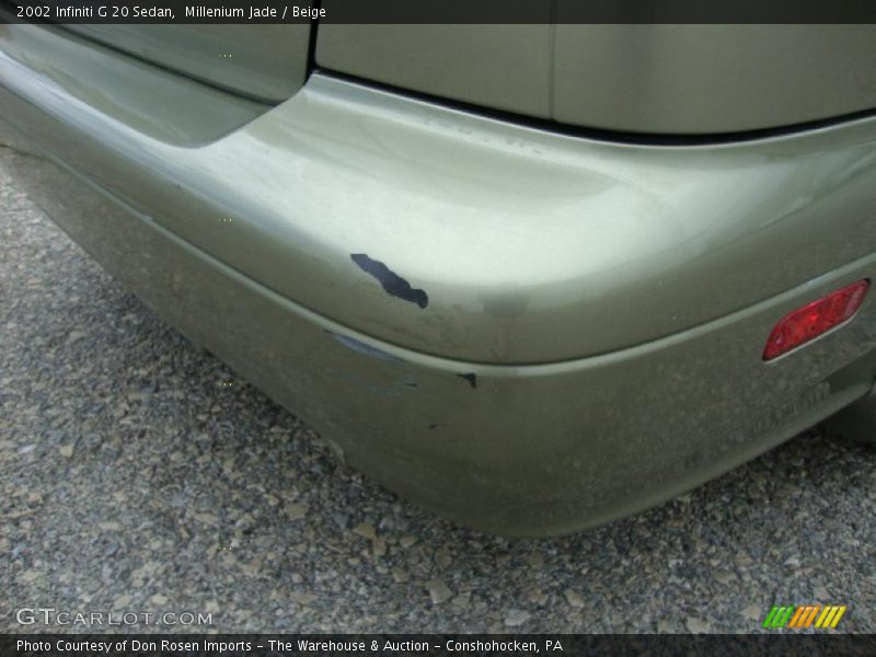 Millenium Jade / Beige 2002 Infiniti G 20 Sedan