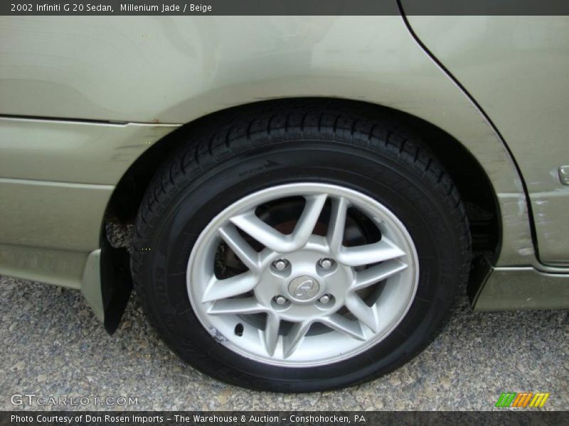 Millenium Jade / Beige 2002 Infiniti G 20 Sedan