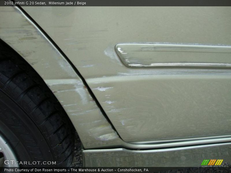 Millenium Jade / Beige 2002 Infiniti G 20 Sedan