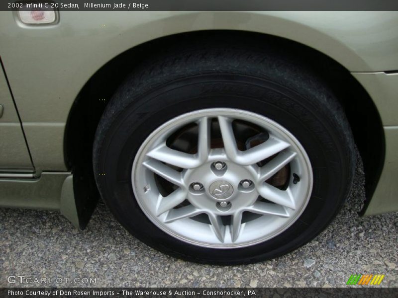 Millenium Jade / Beige 2002 Infiniti G 20 Sedan