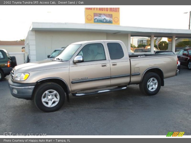 Desert Sand / Oak 2002 Toyota Tundra SR5 Access Cab