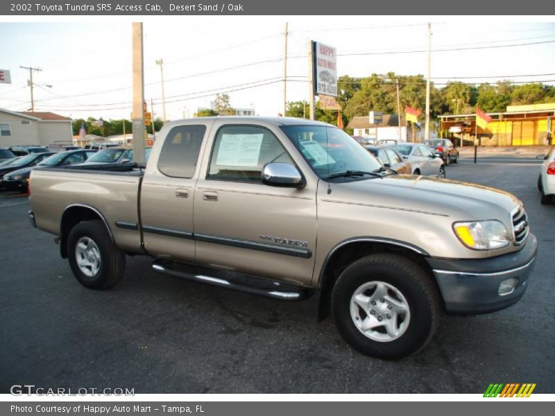 Desert Sand / Oak 2002 Toyota Tundra SR5 Access Cab