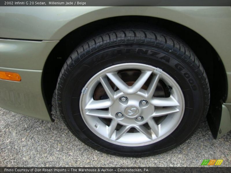 Millenium Jade / Beige 2002 Infiniti G 20 Sedan