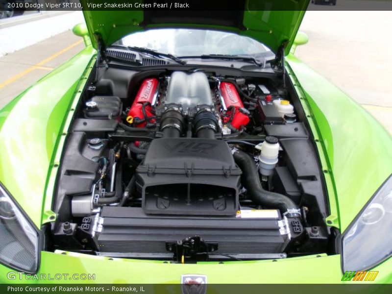 Viper Snakeskin Green Pearl / Black 2010 Dodge Viper SRT10