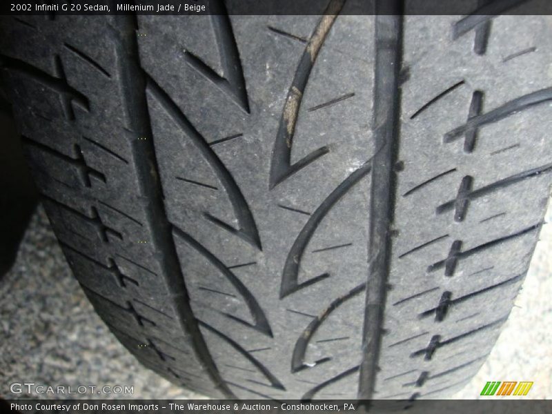 Millenium Jade / Beige 2002 Infiniti G 20 Sedan