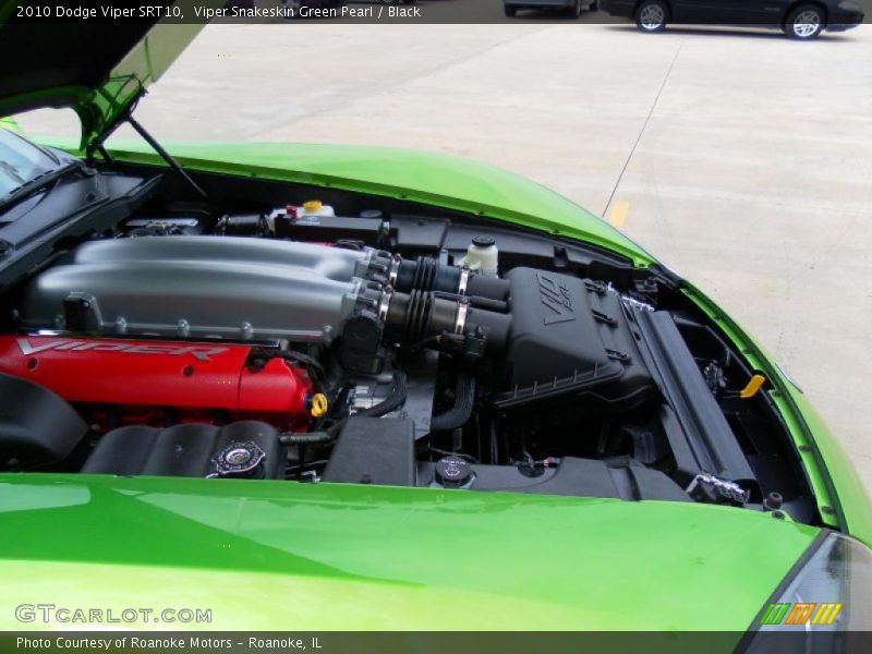 Viper Snakeskin Green Pearl / Black 2010 Dodge Viper SRT10