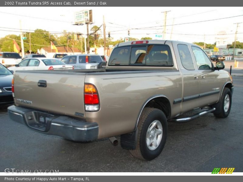 Desert Sand / Oak 2002 Toyota Tundra SR5 Access Cab