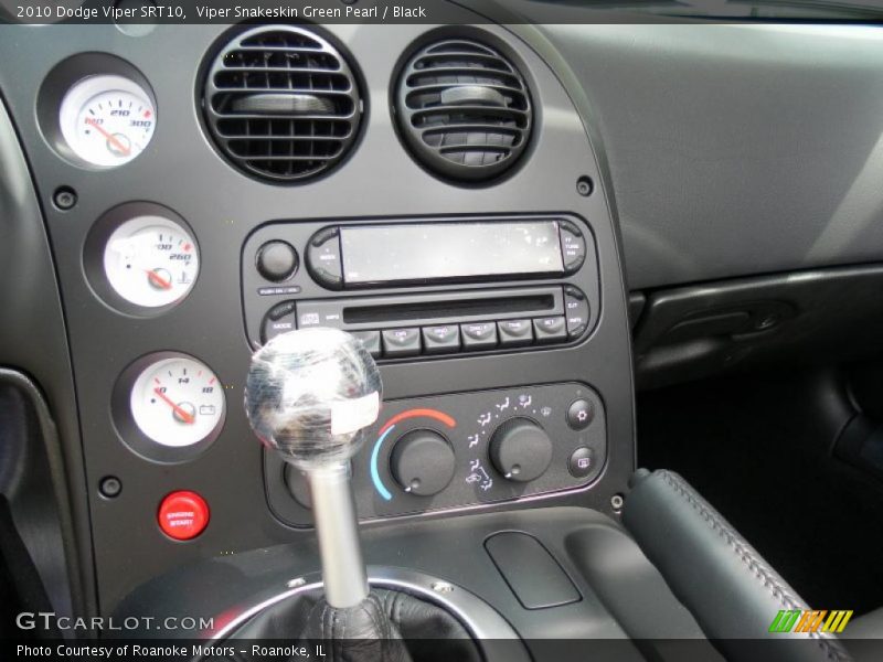 Viper Snakeskin Green Pearl / Black 2010 Dodge Viper SRT10