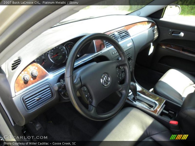 Platinum Metallic / Ebony 2007 Buick LaCrosse CXL