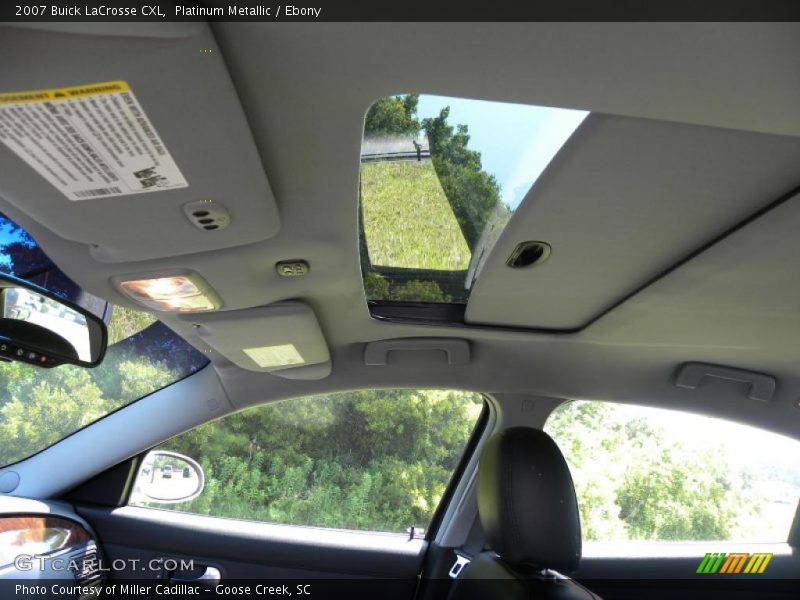Platinum Metallic / Ebony 2007 Buick LaCrosse CXL