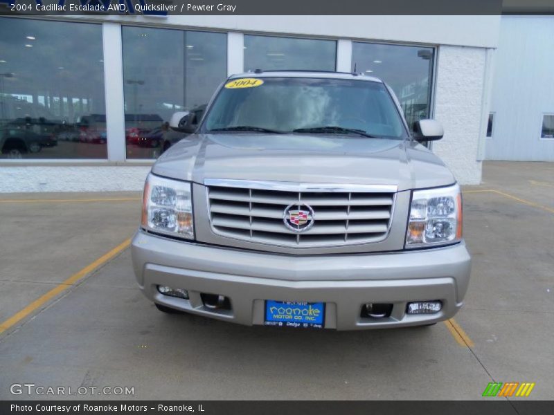 Quicksilver / Pewter Gray 2004 Cadillac Escalade AWD