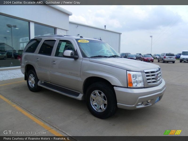 Quicksilver / Pewter Gray 2004 Cadillac Escalade AWD