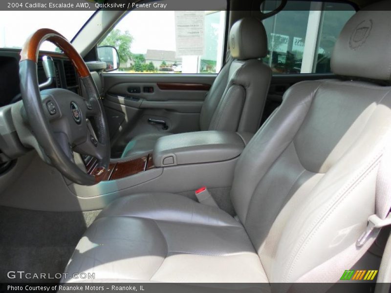 Quicksilver / Pewter Gray 2004 Cadillac Escalade AWD