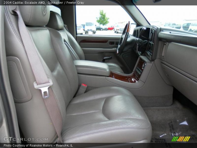 Quicksilver / Pewter Gray 2004 Cadillac Escalade AWD