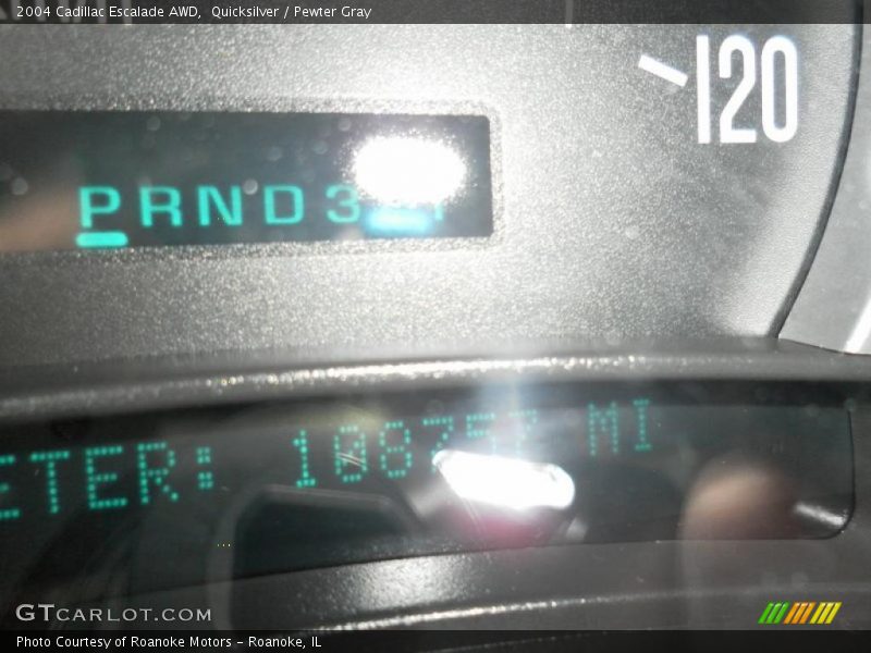 Quicksilver / Pewter Gray 2004 Cadillac Escalade AWD