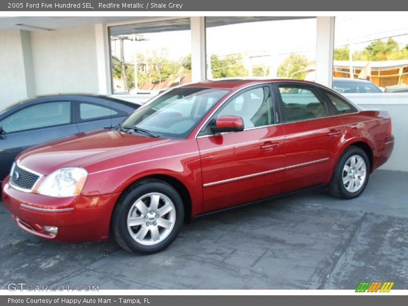 Redfire Metallic / Shale Grey 2005 Ford Five Hundred SEL