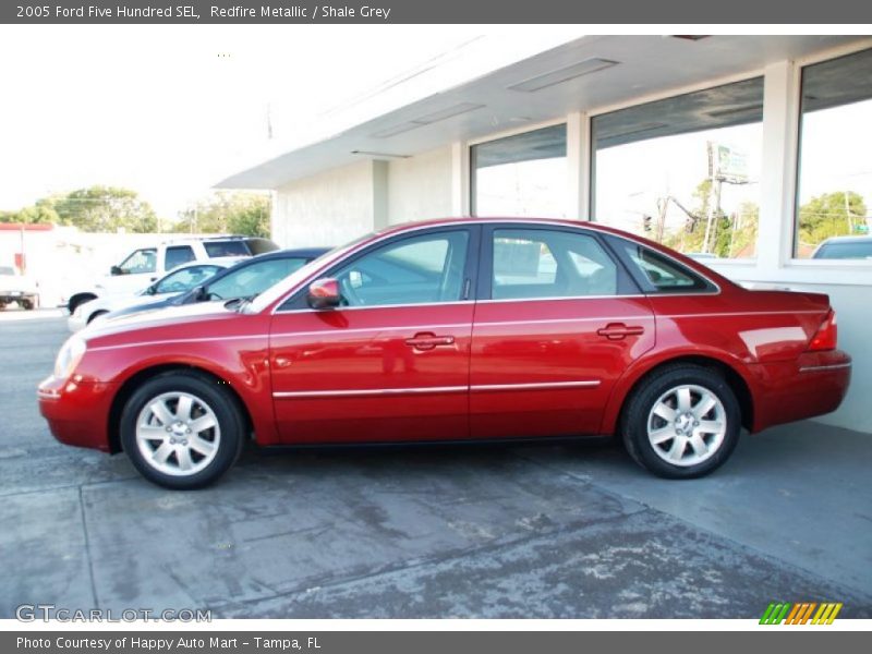 Redfire Metallic / Shale Grey 2005 Ford Five Hundred SEL