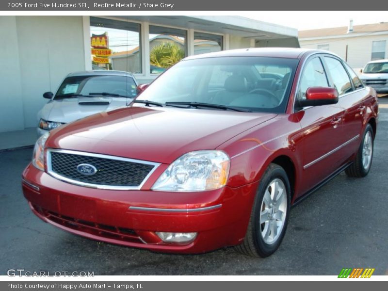 Redfire Metallic / Shale Grey 2005 Ford Five Hundred SEL