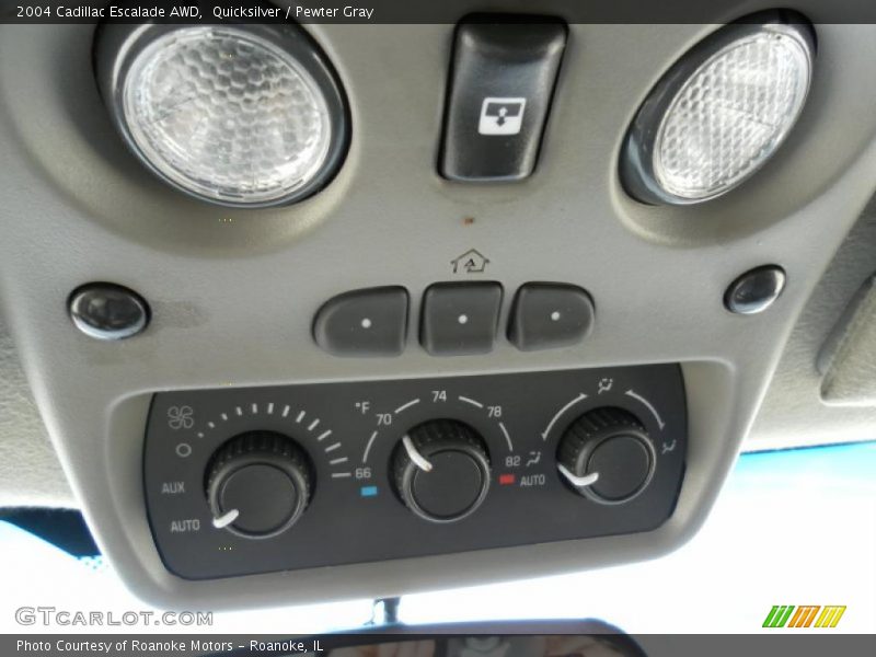 Quicksilver / Pewter Gray 2004 Cadillac Escalade AWD