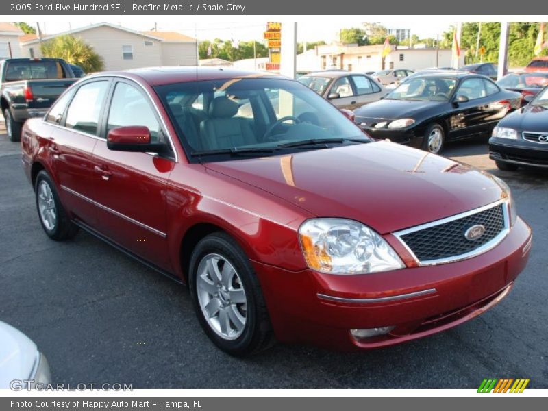 Redfire Metallic / Shale Grey 2005 Ford Five Hundred SEL