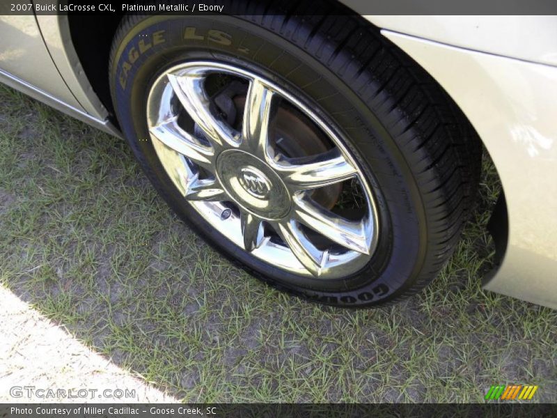 Platinum Metallic / Ebony 2007 Buick LaCrosse CXL