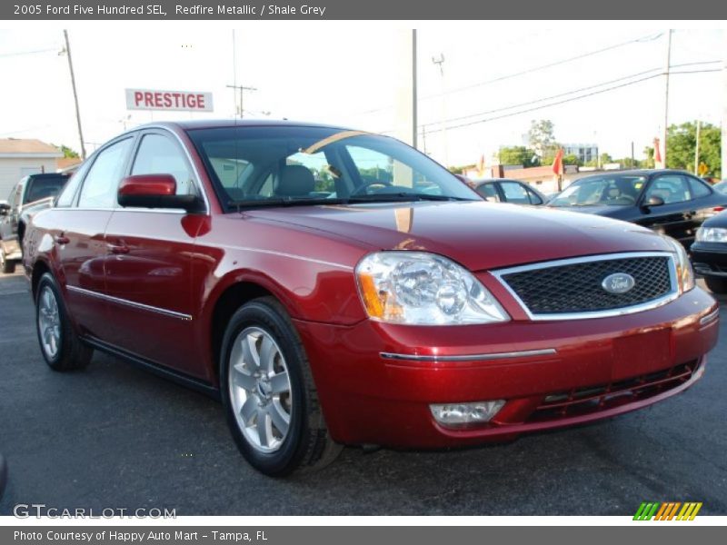 Redfire Metallic / Shale Grey 2005 Ford Five Hundred SEL