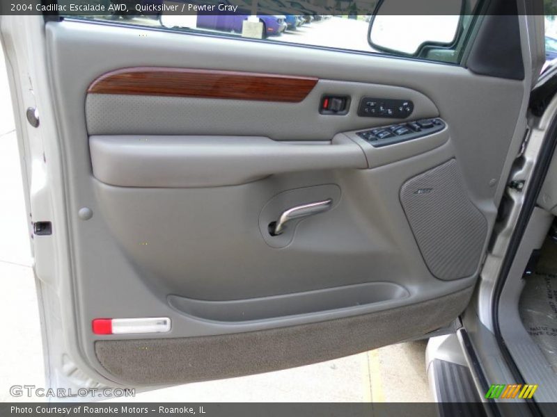 Quicksilver / Pewter Gray 2004 Cadillac Escalade AWD