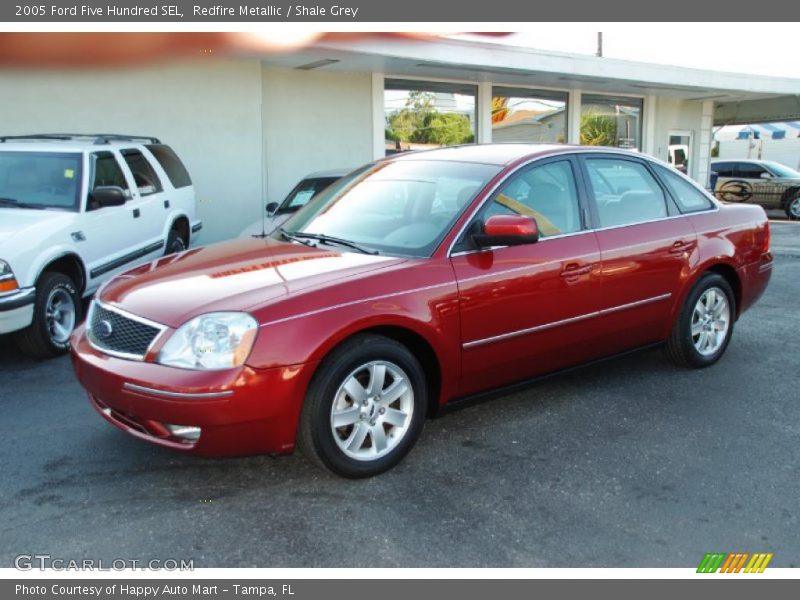 Redfire Metallic / Shale Grey 2005 Ford Five Hundred SEL