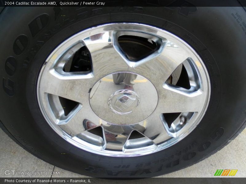 Quicksilver / Pewter Gray 2004 Cadillac Escalade AWD