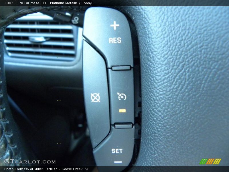 Platinum Metallic / Ebony 2007 Buick LaCrosse CXL