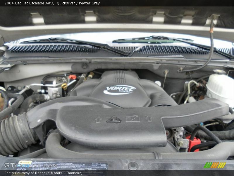 Quicksilver / Pewter Gray 2004 Cadillac Escalade AWD