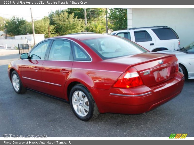 Redfire Metallic / Shale Grey 2005 Ford Five Hundred SEL
