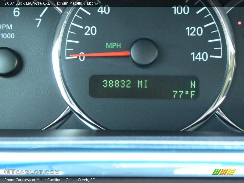Platinum Metallic / Ebony 2007 Buick LaCrosse CXL