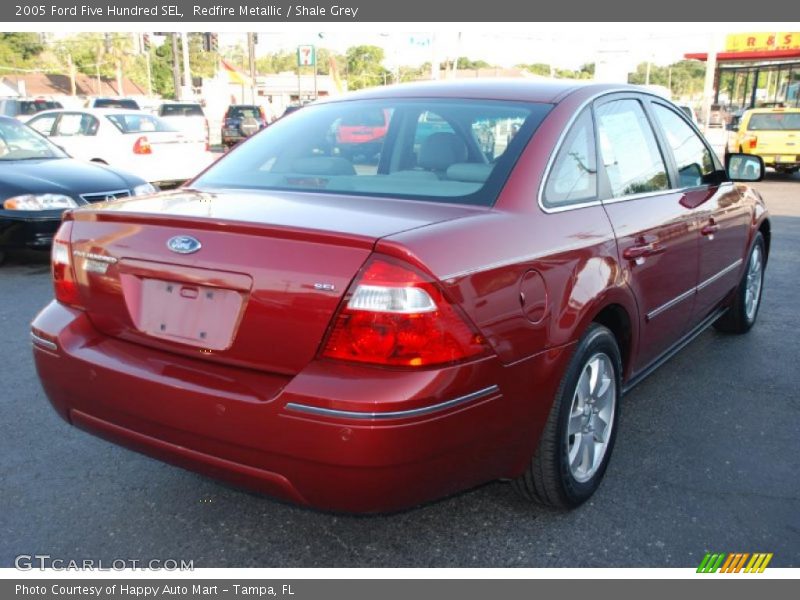 Redfire Metallic / Shale Grey 2005 Ford Five Hundred SEL
