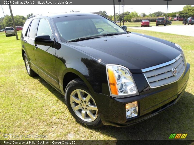 Black Raven / Light Gray 2007 Cadillac SRX V6