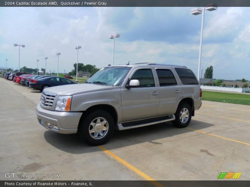 Quicksilver / Pewter Gray 2004 Cadillac Escalade AWD