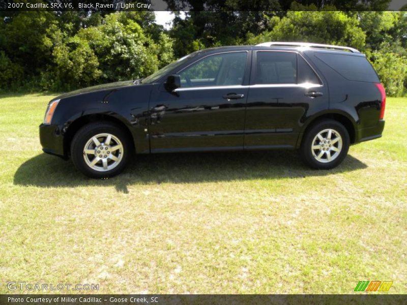 Black Raven / Light Gray 2007 Cadillac SRX V6