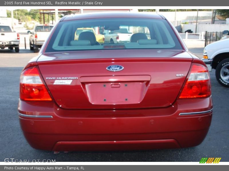 Redfire Metallic / Shale Grey 2005 Ford Five Hundred SEL