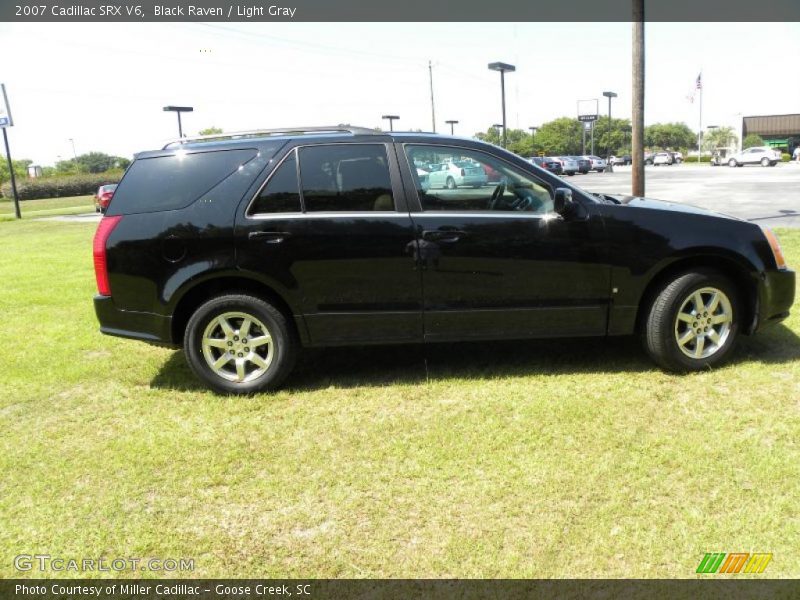 Black Raven / Light Gray 2007 Cadillac SRX V6