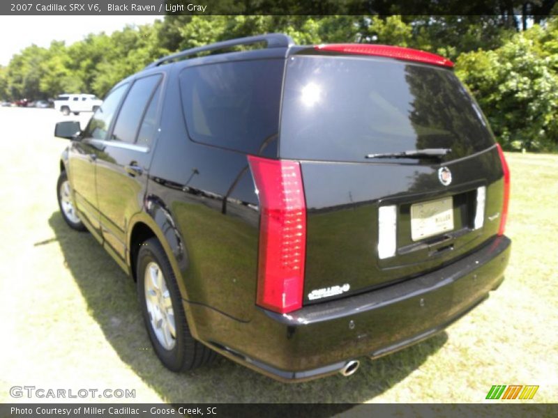 Black Raven / Light Gray 2007 Cadillac SRX V6