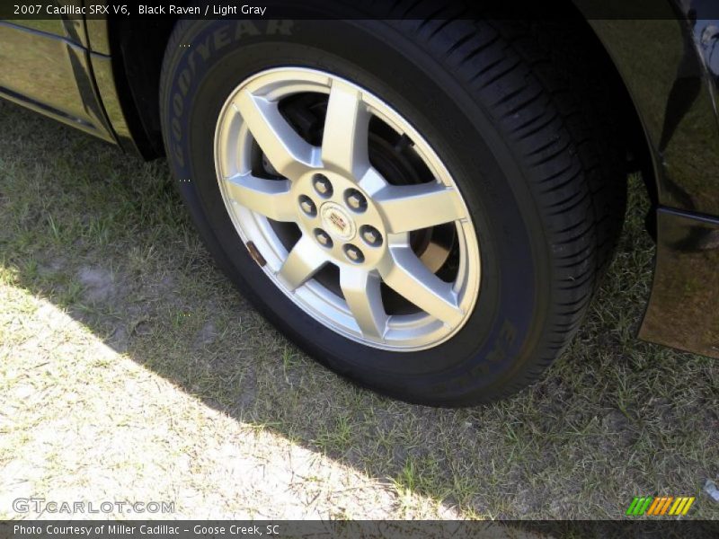 Black Raven / Light Gray 2007 Cadillac SRX V6