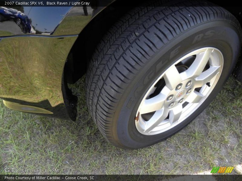 Black Raven / Light Gray 2007 Cadillac SRX V6