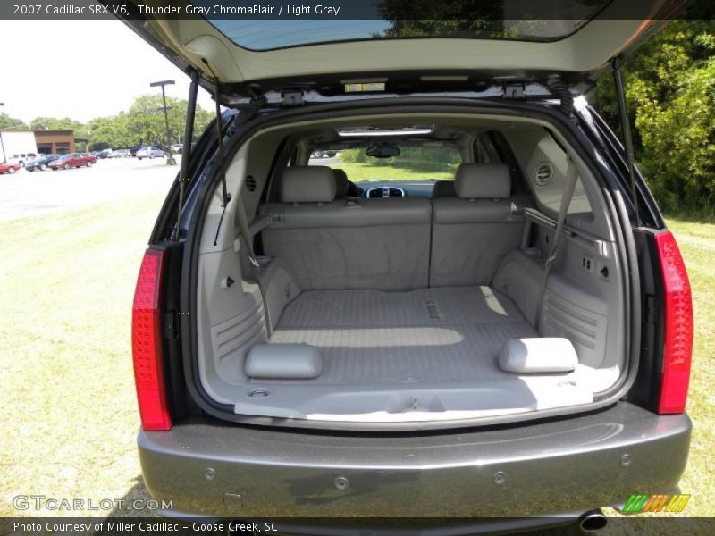Thunder Gray ChromaFlair / Light Gray 2007 Cadillac SRX V6