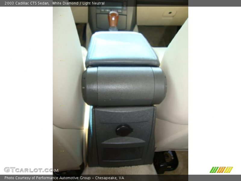 White Diamond / Light Neutral 2003 Cadillac CTS Sedan
