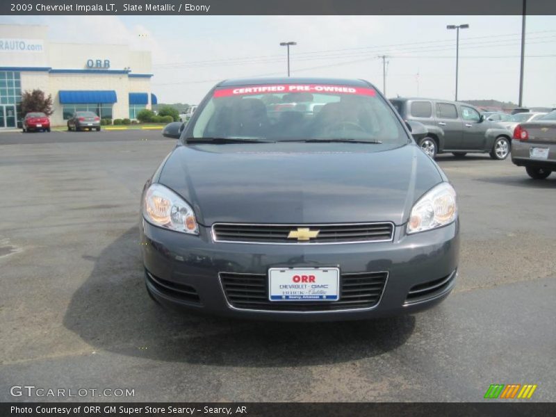 Slate Metallic / Ebony 2009 Chevrolet Impala LT